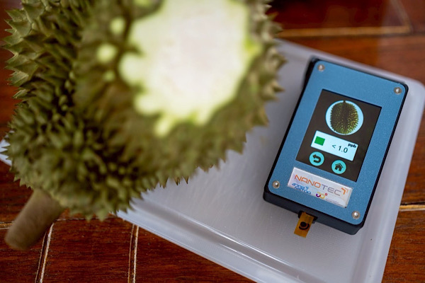 วทช. โดย นาโนเทค นำต้นแบบ “N-sense” ลงพื้นที่จังหวัดระยอง ทดสอบวิเคราะห์ BY2 ในทุเรียน